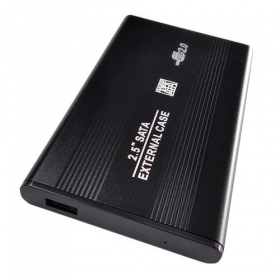 2.5" HDD ümbris USB2.0, 6.5 cm