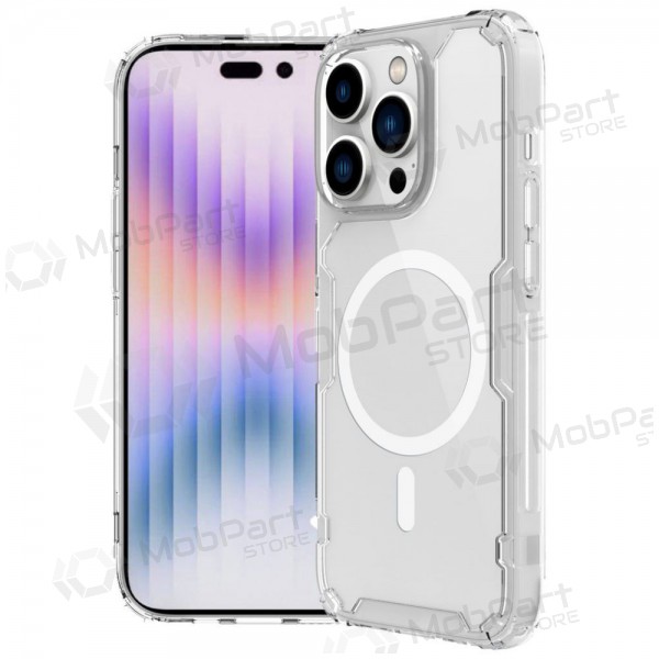 Apple iPhone 13 ümbris - Nillkin Nature Magnetic (valge)