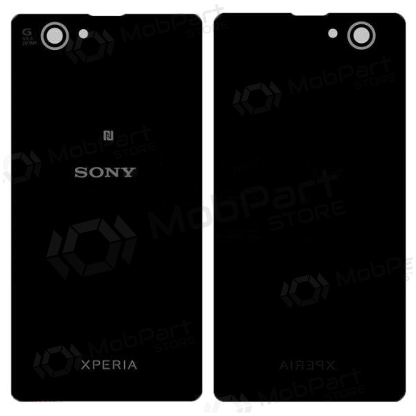 Sony Xperia Z1 Compact D5503 patareipesade kaas (tagakaas) (mustad) Sony Xperia Z1 Compact D5503 patareipesade kaas (tagakaas) (mustad)