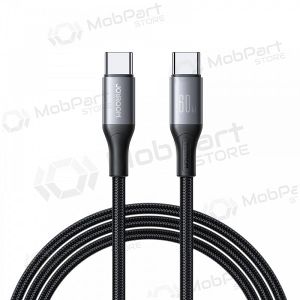 USB kaabel Joyroom S-A28 USB-C to USB-C 60W 2.0m mustad