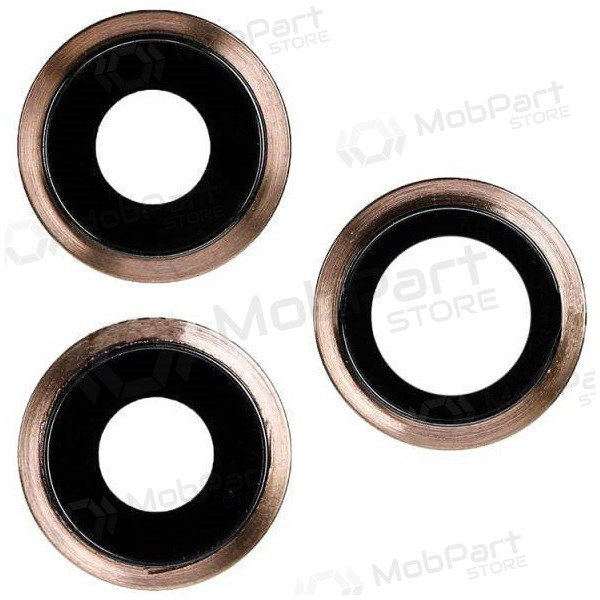 Apple iPhone 11 Pro / 11 Pro Max kaamera klaas (3tk) (kuldsed) (koos raamiga) Apple iPhone 11 Pro / 11 Pro Max kaamera klaas (3tk) (kuldsed) (koos raamiga)