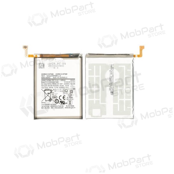Samsung Galaxy Note 10 Lite patarei / aku, akumuliatorius (EB-BN770ABY) Samsung Galaxy Note 10 Lite patarei / aku, akumuliatorius (EB-BN770ABY)