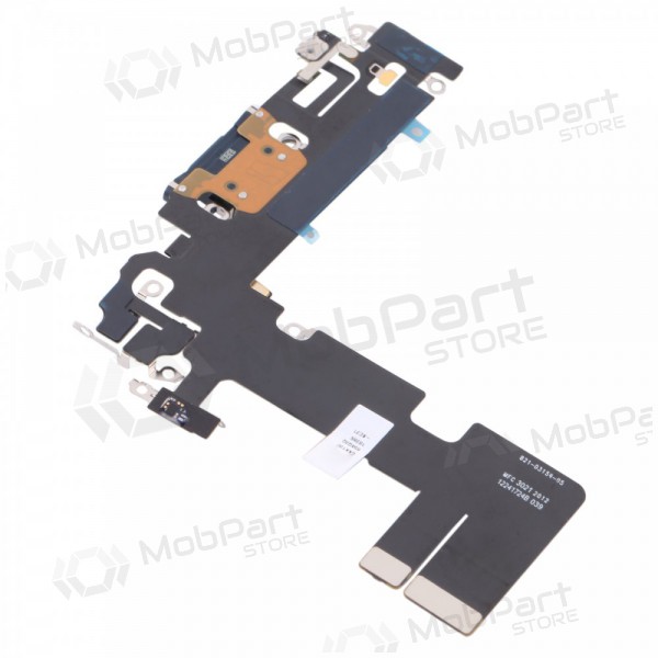 Apple iPhone 13 laadimispesa ja mikrofoni pistik (must)