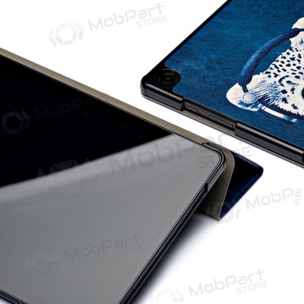 Samsung Galaxy Tab A9+, Tab A11+ ümbris - Smart Leather (sad cat)
