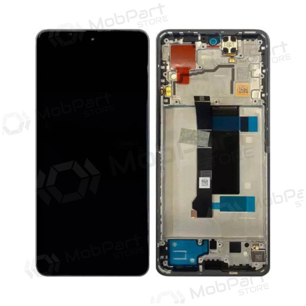 Xiaomi Poco X6 5G (compatible with Redmi Note 13 Pro 5G) ekraan (sinised) (koos raamiga) (originaalne) Xiaomi Poco X6 5G (compatible with Redmi Note 13 Pro 5G) ekraan (sinised) (koos raamiga) (originaalne)