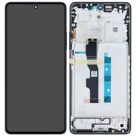 Xiaomi Redmi Note 13 5G ekraan (mustad) (koos raamiga) (OLED)