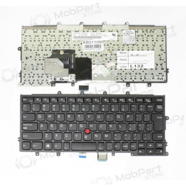 LENOVO Thinkpad: X230s, X240 klaviatuur LENOVO Thinkpad: X230s, X240 klaviatuur