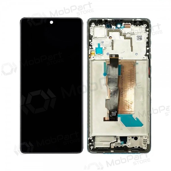 Xiaomi Poco F5 5G ekraan (sinised) (koos raamiga) (OLED) Xiaomi Poco F5 5G ekraan (sinised) (koos raamiga) (OLED)