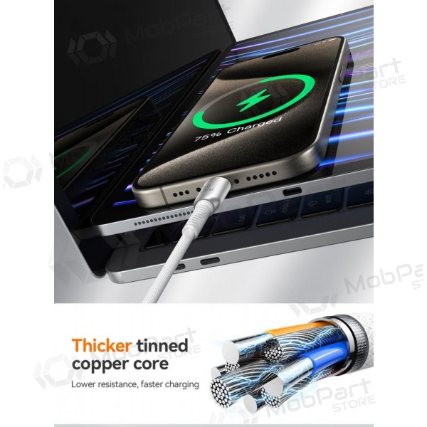 USB kaabel Joyroom S-A51 USB-C to Lightning 30W 1.2m hall
