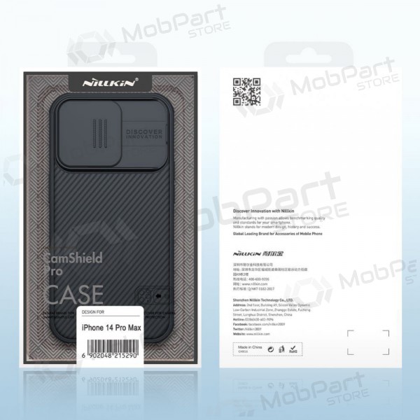 Apple iPhone 15 Plus ümbris „Nillkin CamShield Pro“ (sinised) Apple iPhone 15 Plus ümbris „Nillkin CamShield Pro“ (sinised)