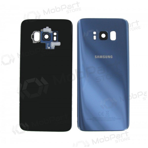 Samsung G955F Galaxy S8 Plus patareipesade kaas (tagakaas) sinised (Coral Blue) (kasutatud grade A, originaalne)