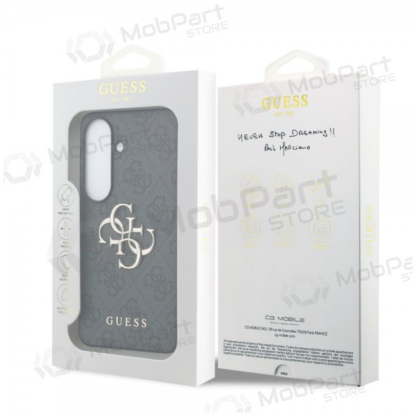 Samsung Galaxy S26 ümbris - Guess PU 4G Metal Logo (hall)