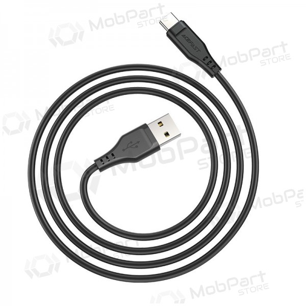 USB kaabel Acefast C3-04 USB-A to USB-C 1.2m mustad