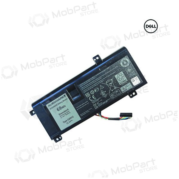 DELL 8X70T, 6216mAh sülearvuti aku - PREMIUM DELL 8X70T, 6216mAh sülearvuti aku - PREMIUM