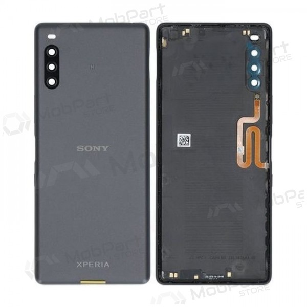 Sony Xperia L4 patareipesade kaas (tagakaas) (mustad) (kasutatud grade C, originaalne)
