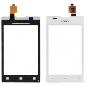 Sony C1505 Xperia E puutetundlik klaas (valged)