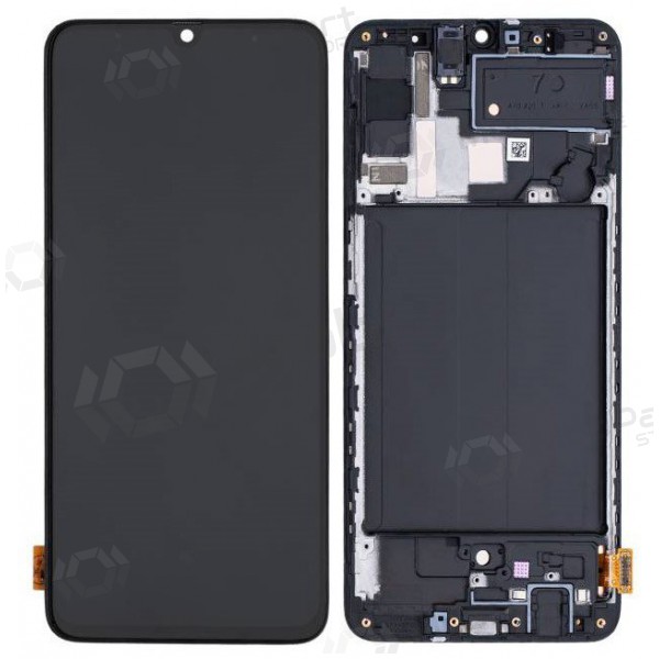 Samsung A705 Galaxy A70 2019 ekraan (mustad) (service pack) (originaalne)