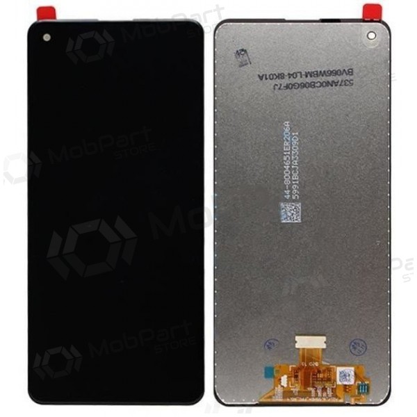 Ekranas Samsung A217F A21skoos  lietimui jautriu stikliuku (NO FRAME) originaalne (service pack)