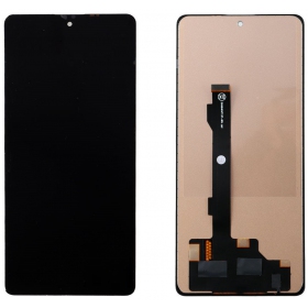 Ekranas Xiaomi Redmi Note 12 Pro/Redmi Note 12 Pro+ 5G su lietimui jautriu stikliuku Black ORG
