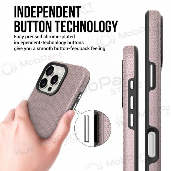 Apple iPhone 17 Pro Max, 18 Pro Max ümbris - Perfectionists (roosa kuld)