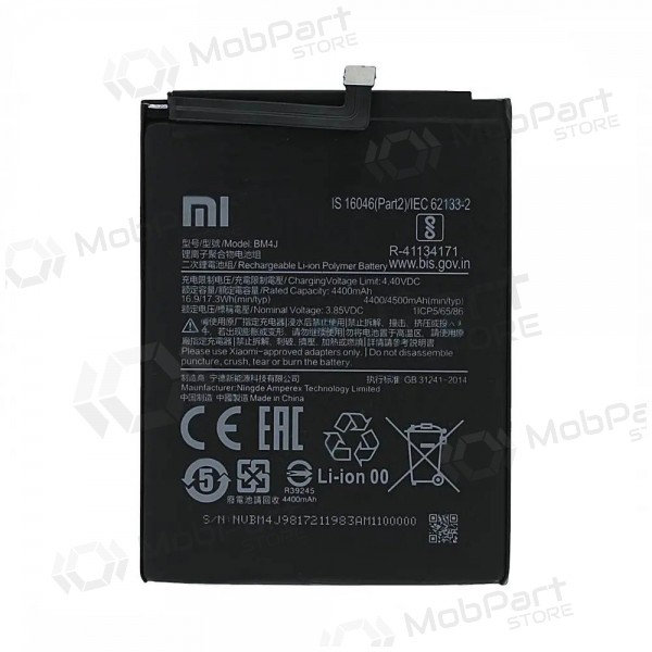 Akumuliatorius originaalne Xiaomi Redmi Note 8 Pro 4500mAh BN4J (service pack)