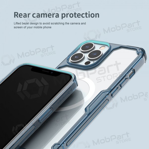 Apple iPhone 13 ümbris - Nillkin Nature Magnetic (valge)