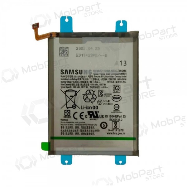 Samsung Galaxy A13 5G patarei / aku, akumuliatorius (originaalne) Samsung Galaxy A13 5G patarei / aku, akumuliatorius (originaalne)