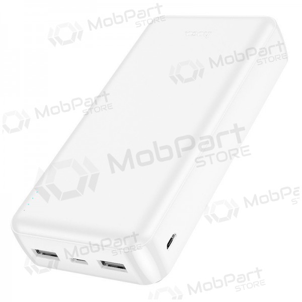 Väline patarei / aku Power Bank Hoco J100A 2xUSB-A 20000mAh valge Väline patarei / aku Power Bank Hoco J100A 2xUSB-A 20000mAh valge