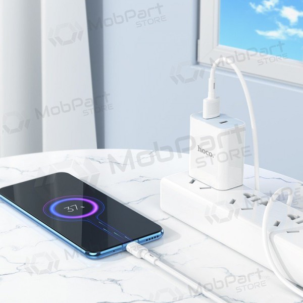 Micro USB kaabel Hoco X83 USB-A Micro USB-i 1 m valge