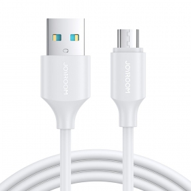 USB kaabel Joyroom S-UM018A9 USB to MicroUSB 2.4A 1.0m valged