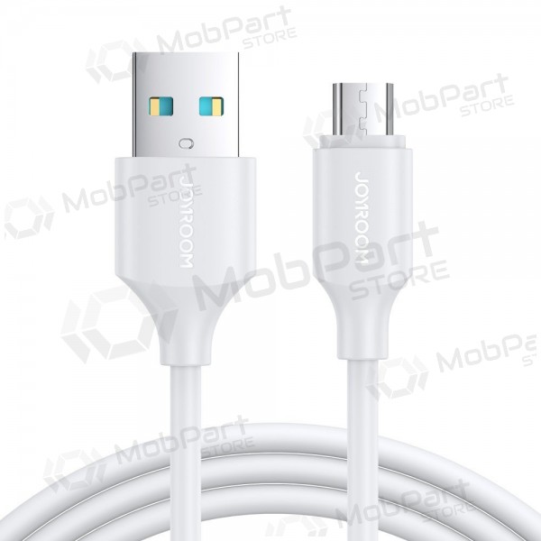 USB kaabel Joyroom S-UM018A9 USB to MicroUSB 2.4A 1.0m valged