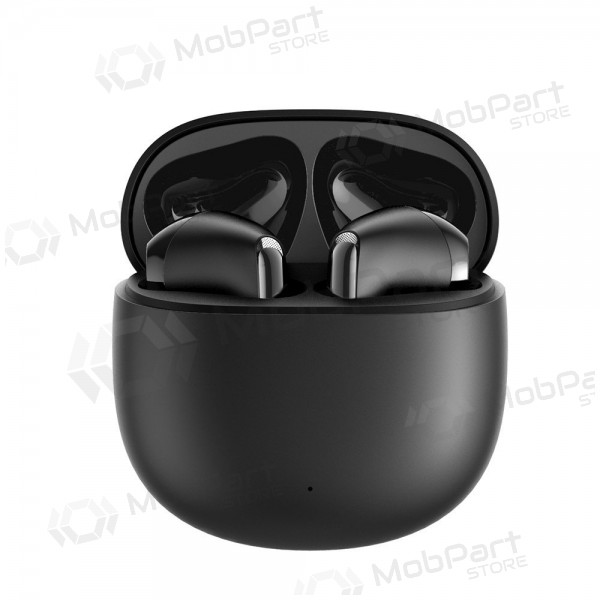 Juodos „Joyroom JR-FB1“ Bluetooth juhtmevabad kõrvaklapid mikrofoniga