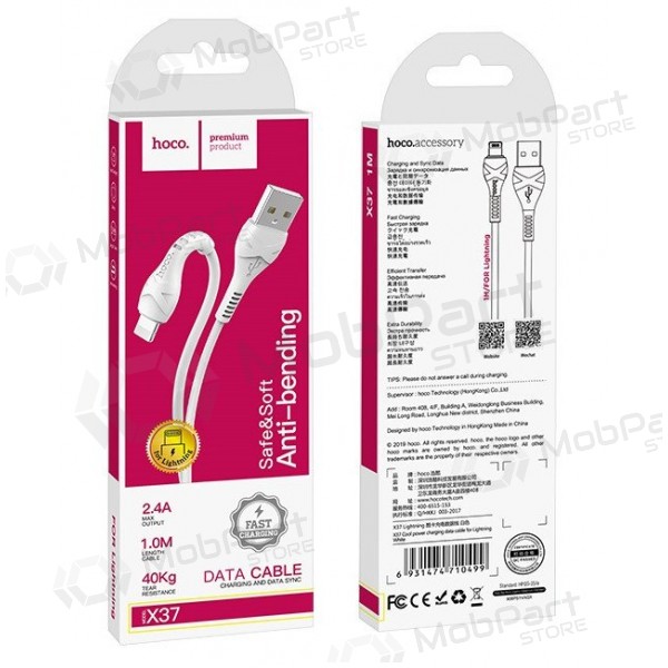 USB kaabel HOCO X37 Cool Power 