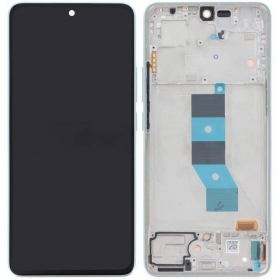 Xiaomi Redmi Note 14 5G ekraan (roheline) (koos raamiga) (originaalne)