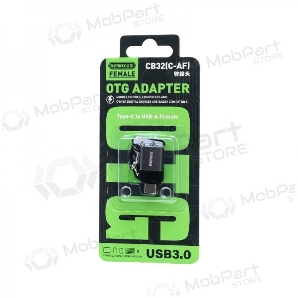 USB-C adapter Remax CB32 USB-C kuni USB-A OTG