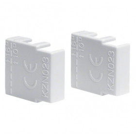 Izoliuotoskoos jungimo šynos galinis dangtelis Hager HKZN023 (3P)