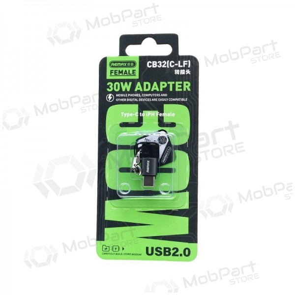 Adapter Remax CB32 USB-C kuni Lightning USB 2.0