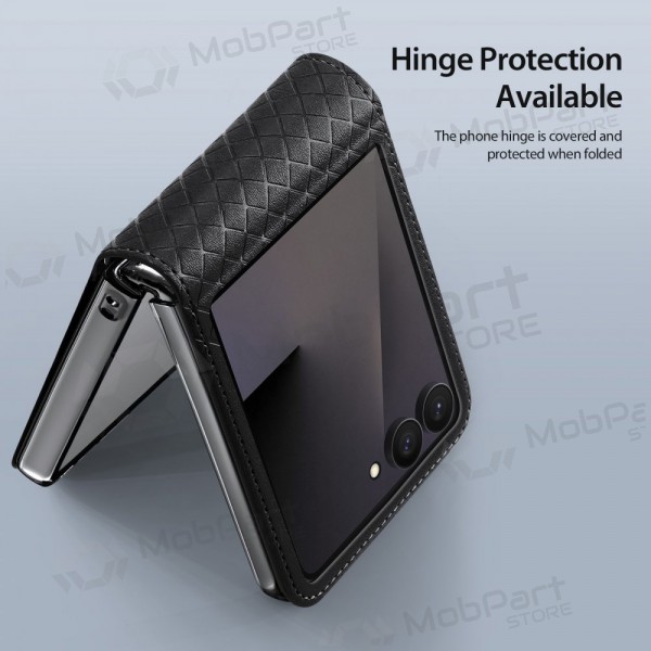 Samsung Galaxy Z Flip8 ümbris - Dux Ducis Bril (must)