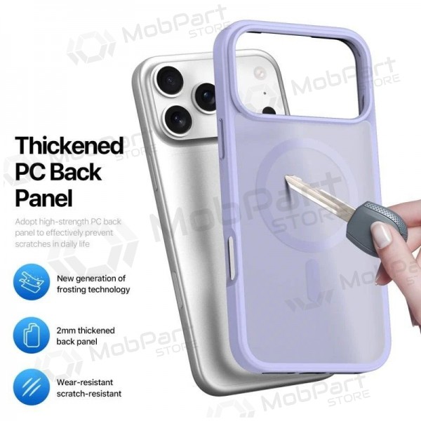 Apple iPhone 17 Pro Max, 18 Pro Max ümbris - Dux Ducis Yind (lilla)