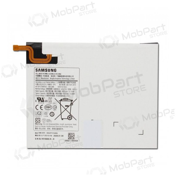 Samsung Galaxy Tab A (2019) patarei / aku, akumuliatorius (originaalne) Samsung Galaxy Tab A (2019) patarei / aku, akumuliatorius (originaalne)