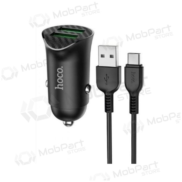 Autolaadija HOCO Z39 USB + 