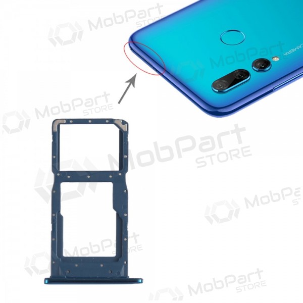 Huawei P Smart 2019 SIM kaardi hoidja (sinised) (originaalne)