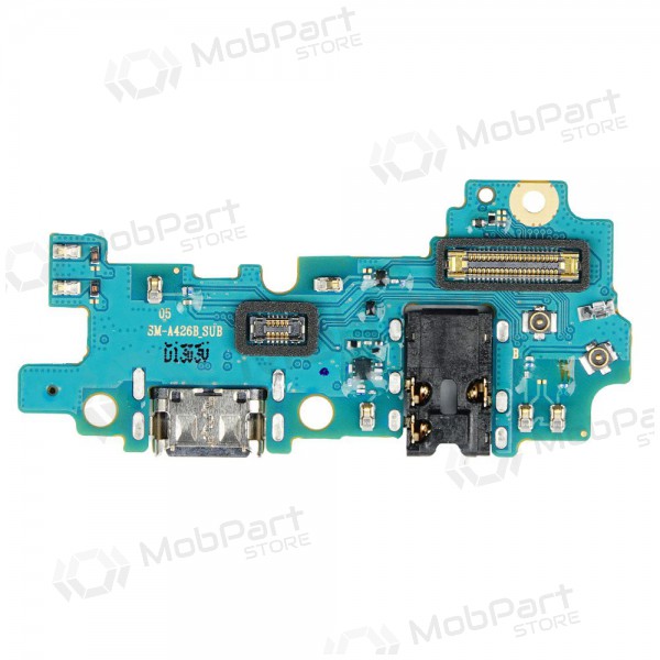 Samsung A426 Galaxy A42 5G 2021 laadimispesa ja mikrofoni liides (laadimisliides) (service pack) (originaalne) Samsung A426 Galaxy A42 5G 2021 laadimispesa ja mikrofoni liides (laadimisliides) (service pack) (originaalne)