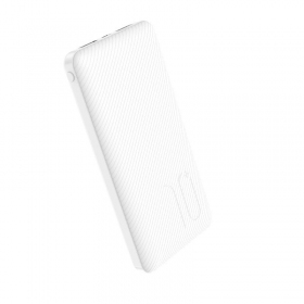 Väline patarei / aku Power Bank Borofone BT28 Ultra Slim 10000mAh valge