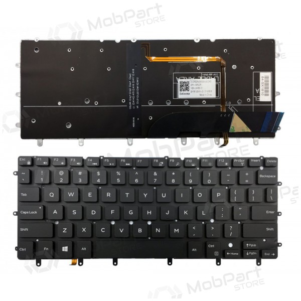 DELL Inspiron 13: 7000, 7352, 7353, 7359, 7347, 7348 klaviatuur
