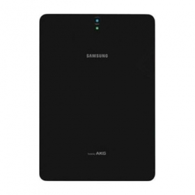 Samsung T820 Galaxy Tab S3 9.7 (2017) patareipesade kaas (tagakaas) (mustad) (kasutatud grade B, originaalne)