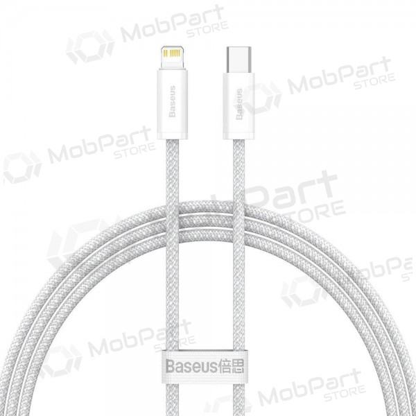 Kaabel Baseus Dynamic Type-C - Lightning 20W 1.0m (valged) CALD000002