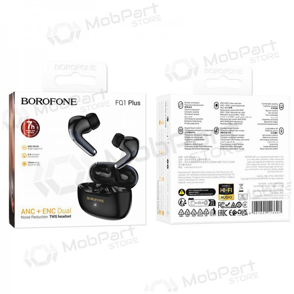 Traadita kõrvaklapid Borofone FQ1 Plus ANC+ENC Traadita kõrvaklapid Borofone FQ1 Plus ANC+ENC