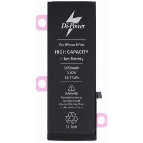 Apple iPhone 8 Plus aku, Di-Power 3850 mAh (suurendatud mahutavusega)