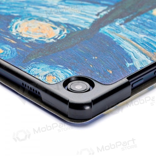 Samsung Galaxy Tab A9+, Tab A11+ ümbris - Smart Leather (starry night)
